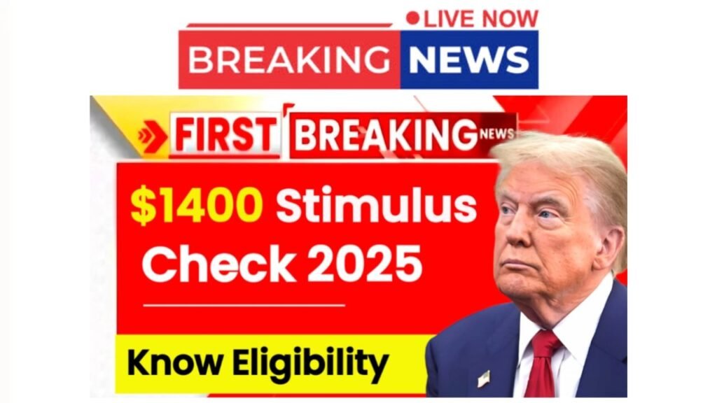 $1400 Stimulus Check 2025