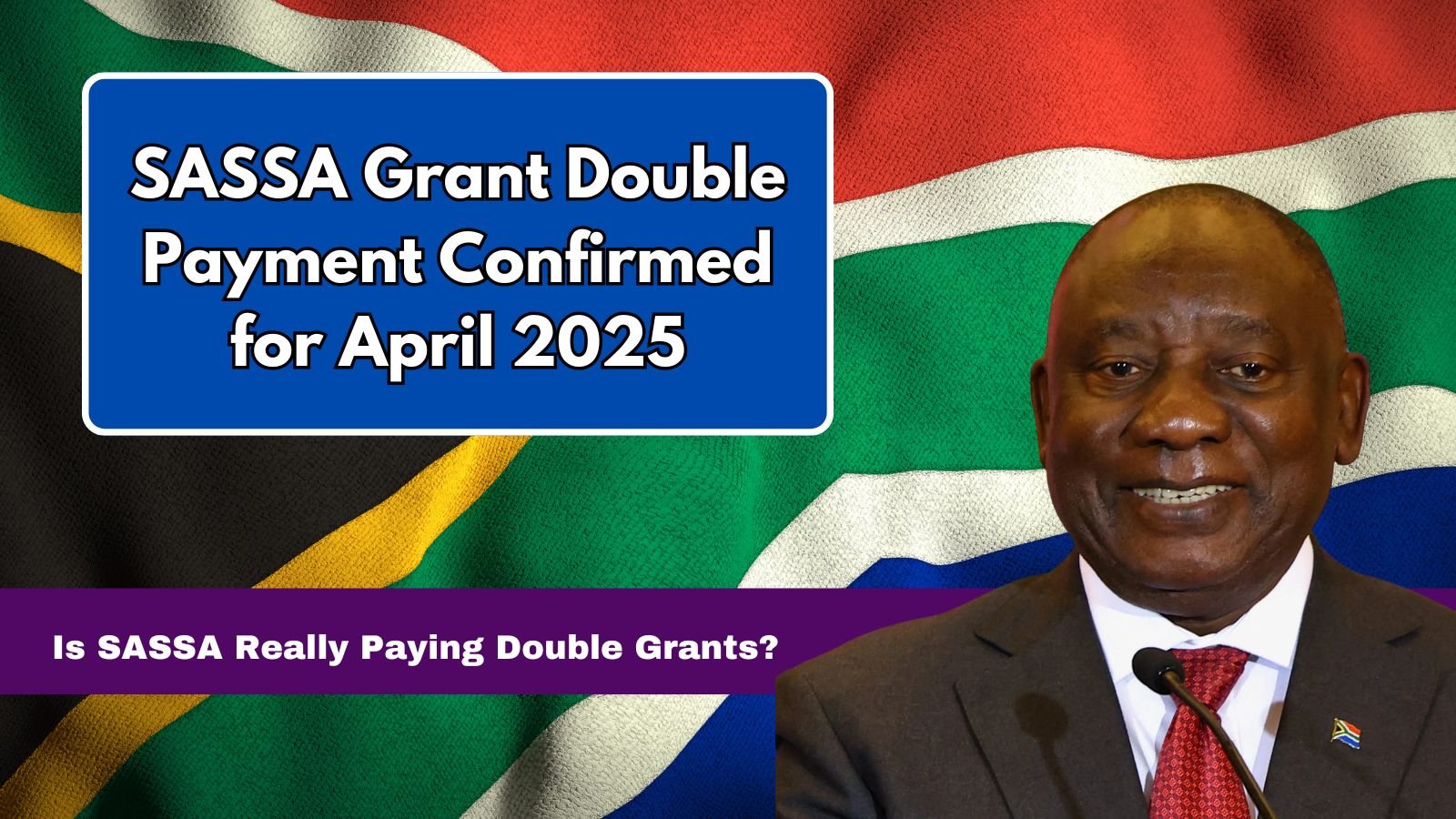 SASSA Grant Double Payment