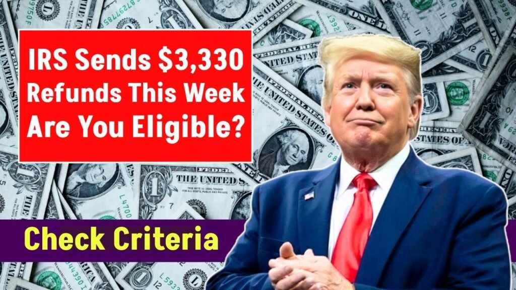 $3330 IRS Tax Refunds